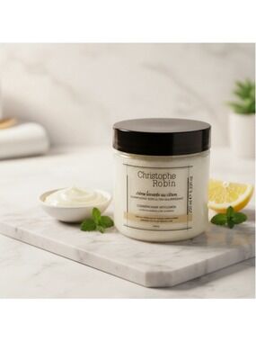 Christophe Robin Cleansing Mask With Lemon Ultra-Nourishing Low Shampoo 250ml Ne